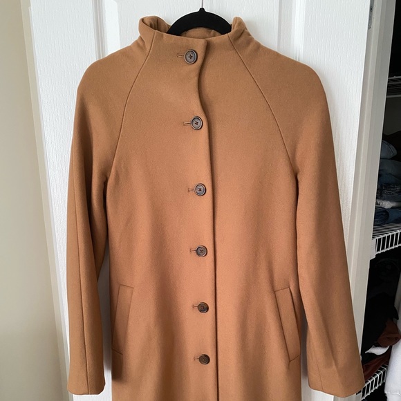 ARITZIA (WILFRED) CAMEL WOOL COAT - Picture 1 of 7